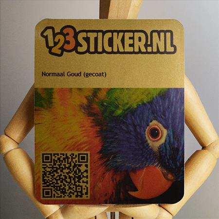 Normaal Goud met hoogglans coating