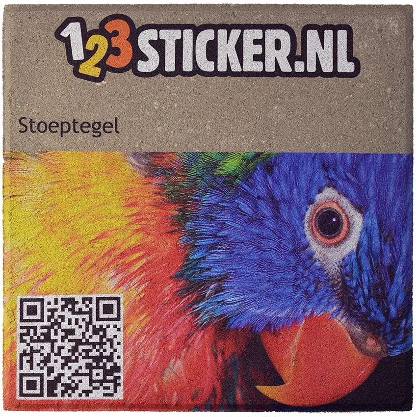 Oneffenheden stoeptegel