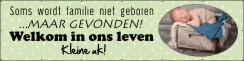 Adoptie gevonden familie