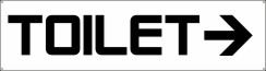 Spandoek: Toilet