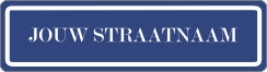 Straatnaambord Smal