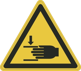 W024 Knellingsgevaar hand